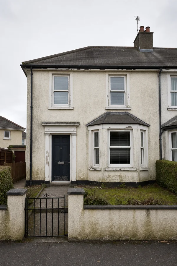 Exterior property before repainting