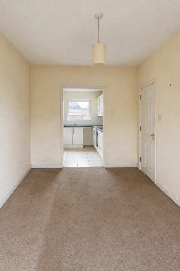 Rental property before decorating refresh